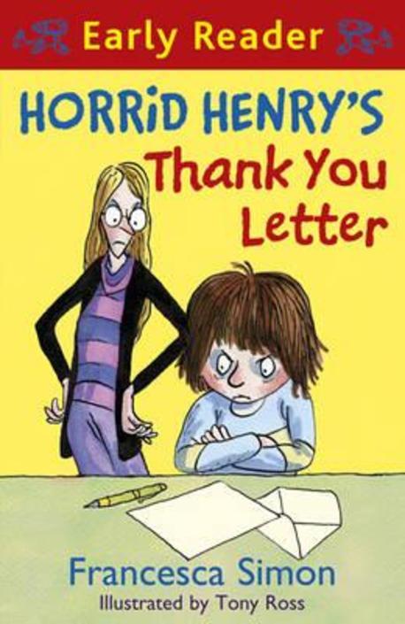 Horrid Henry's Thankyou Letter