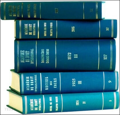 Recueil Des Cours, Collected Courses, Tome/Volume 206 (1987) (Collected Courses of the Hague Academy of International Law : 1987 VI #206)