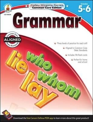 Grammar, Grades 5-6 (Common Core Editions)