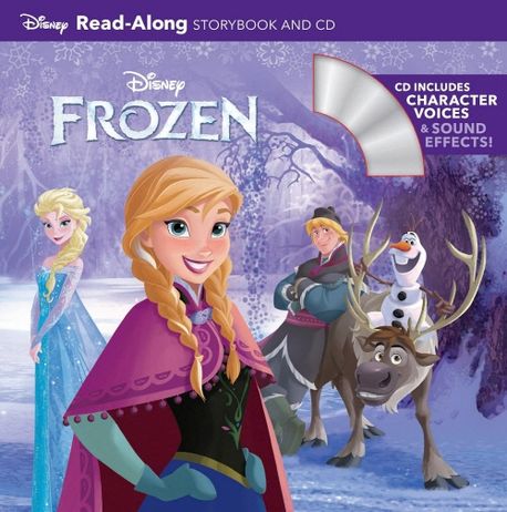 Frozen 겨울왕국 : Read-along Storybook and CD (디즈니)