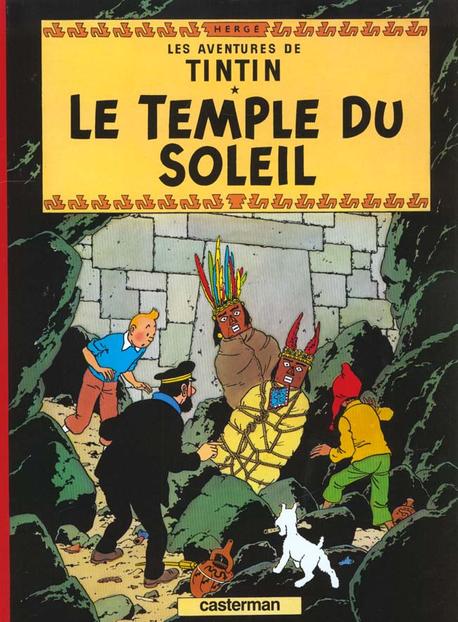 Le Temple Du Soleil = Prisoners of the Sun 양장본 Hardcover (French)