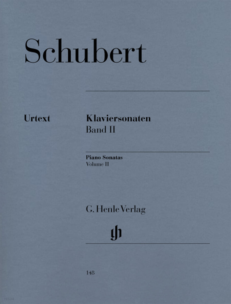 Klaviersonaten Band II  - [score] / Franz Schubert ; nach Eigenschriften und Erstausgaben ...