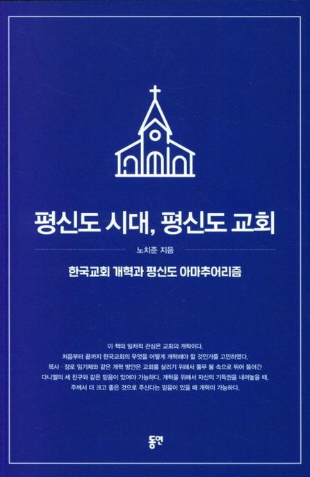평신도 시대 평신도 교회 : 한국교회 개혁과 평신도 아마추어리즘 