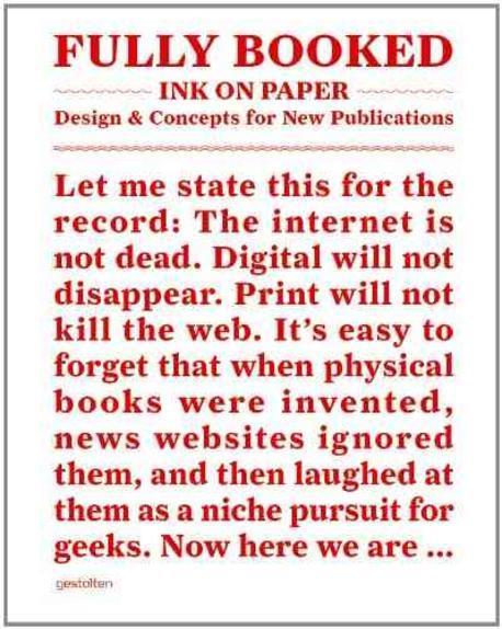 Fully booked  : ink on paper : design & concepts for new publications