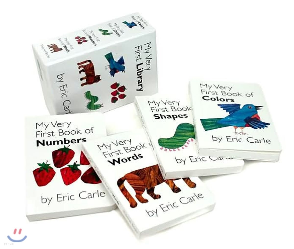 My Very First Library 우리 아이 첫 영어책 4종 박스 세트 (색깔 / 모양 / 숫자 / 단어) (My Very First Book of Colors / Shapes / Numbers / Words)