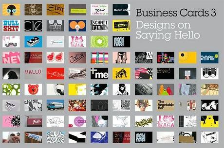 Business cards.3  : designs on saying hello