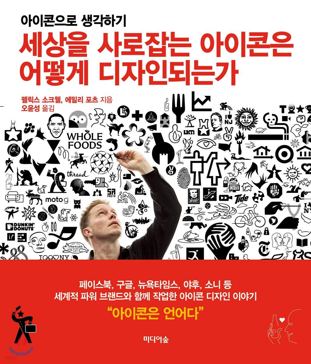 세상을 사로잡는 아이콘은 어떻게 디자인되는가  : 아이콘으로 생각하기