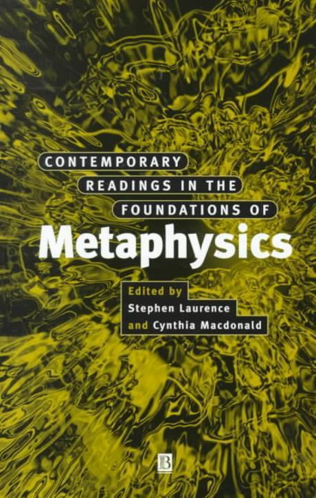 Contemporary Readings in the Foundations of Metaphysics 반양장