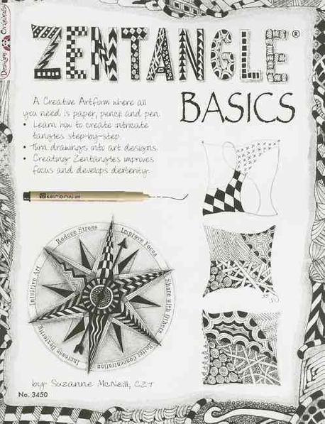 Zentangle Basics Paperback (A Creative Artform Wher All You Need Is Paper Pencil & Pen)