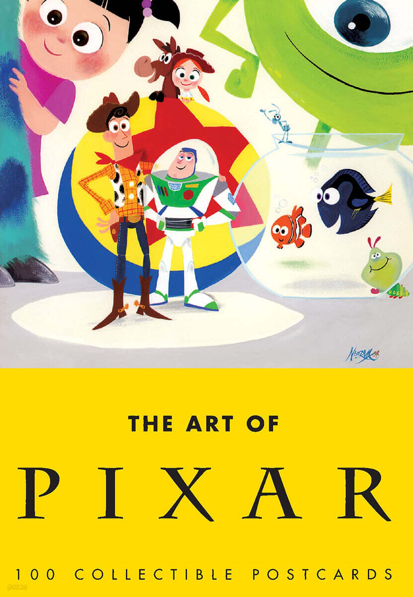 Art of pixar : 100 collectible postcards 