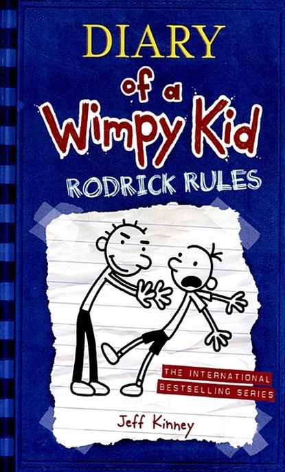 Diary of a Wimpy Kid . 2 , Rodrick Rules 표지