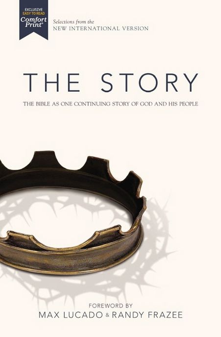 NIV, The Story, Comfort Print, Deckle Edge (The Bible as One Continuing Story of God and His People)