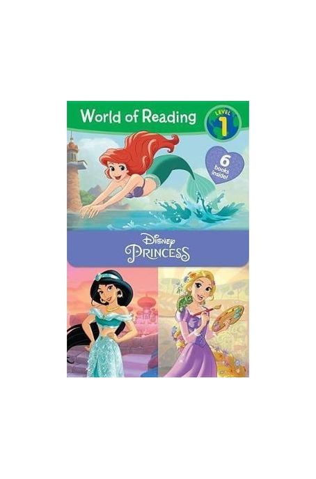World of Reading Disney Princess Level 1 Boxed Set: Level 1 (Disney Princess Set)