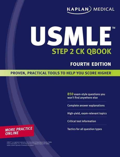 Kaplan USMLE Step 2 Ck Qbook, 4/e Paperback