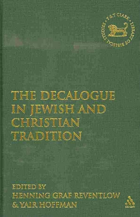 The Decalogue in Jewish and Christian tradition