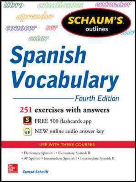 Schaum’s Outline of Spanish Vocabulary, 4th Edition