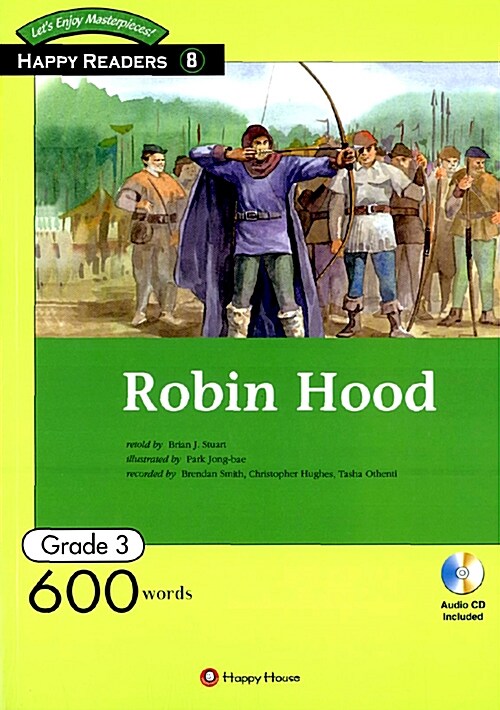 Happy Readers Grade 3-08 : Robin Hood (600 Words)