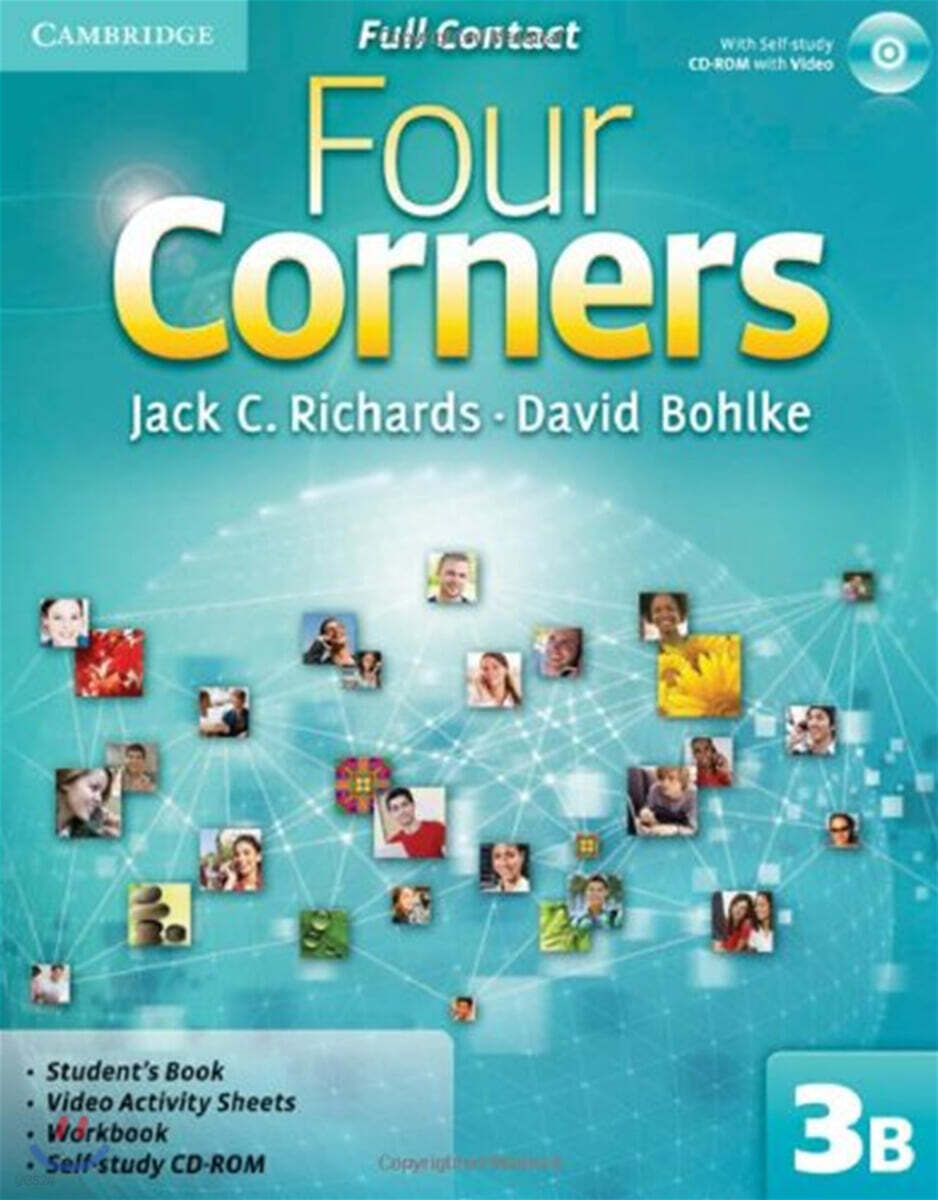 Four Corners Level 3 Full Contact B with Self-study CD-ROM (Full Contact)