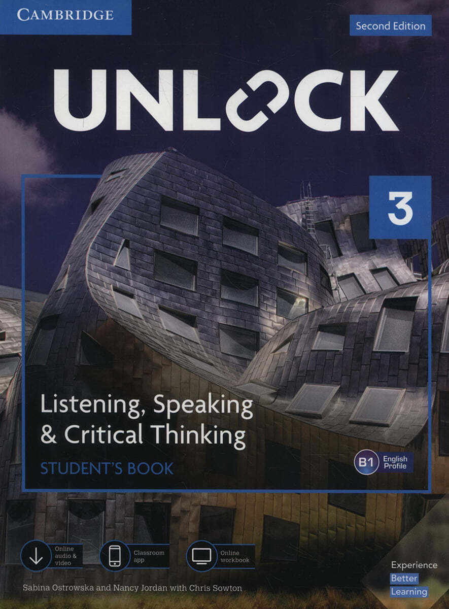 Unlock Level 3 Listening, Speaking & Critical Thinking Student’s Book, Mob App and Online Workbook (with Downloadable Audio and Video)