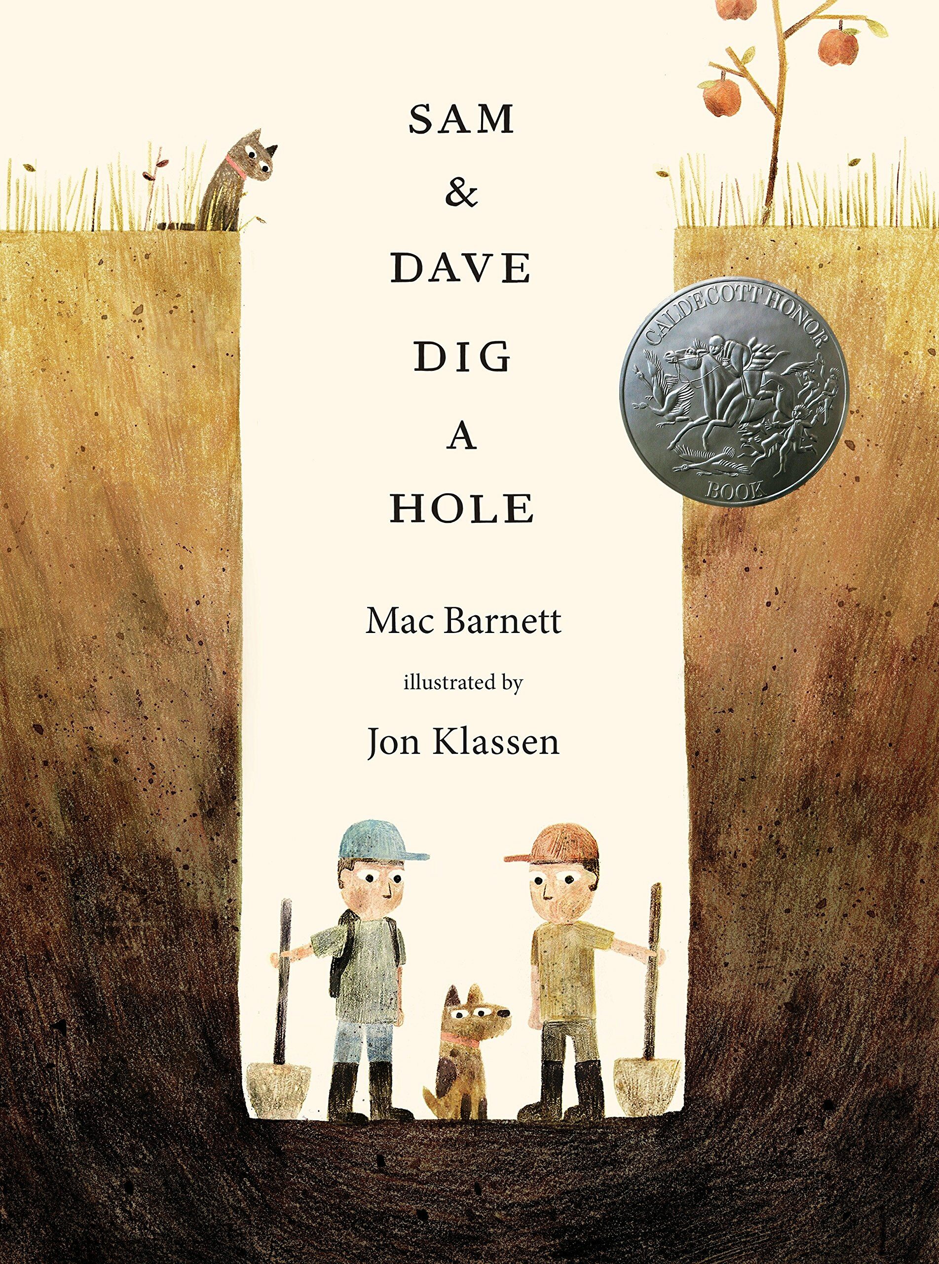 Sam & Dave dig a hole / Mac Barnett ; illustrated by Jon Klassen 표지