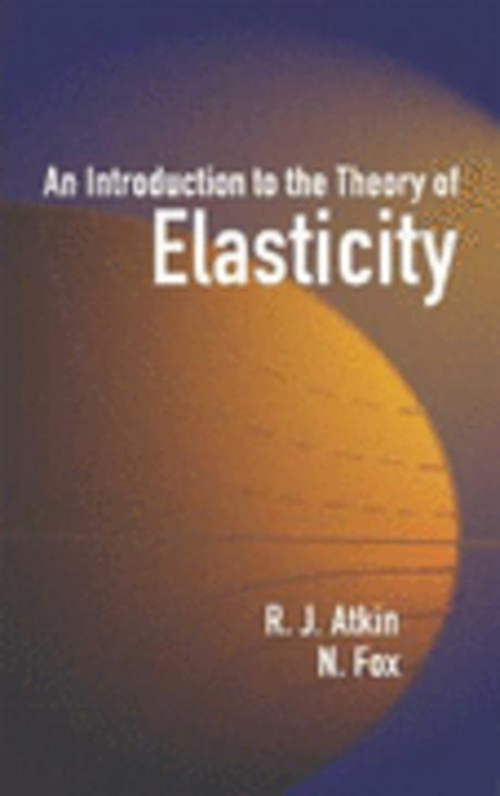 Introduction To The Theory Of Elasticity Paperback