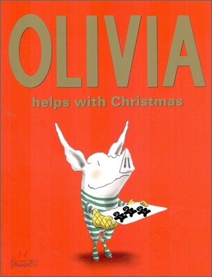 Olivia helps with Christmas