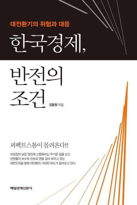 한국경제, 반전의 조건 : 대전환기의 위험과 대응