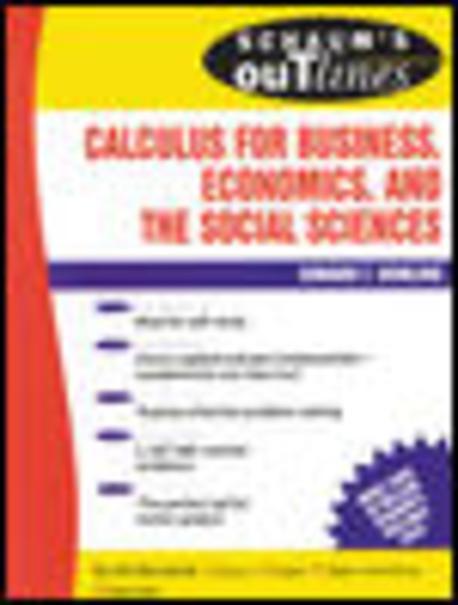 Schaum’s Outline of Theory and Problems of Calculus for Business, Economics, and the Social Sciences Paperback