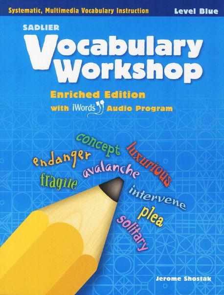Vocabulary Workshop(enriched) Student Book: Blue (G-5) (Enriched Edition with iWords Audio Program)