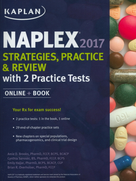 NAPLEX 2017 Strategies, Practice & Review with 2 Practice Tests