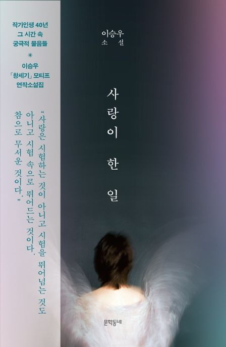 사랑이 한 일: 이승우 소설