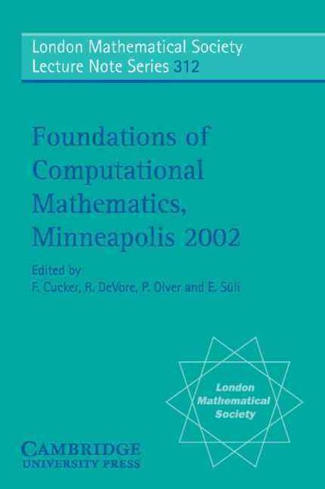 Foundations of Computational Mathematics, Minneapolis 2002 Paperback