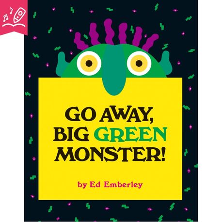 Go away big green monster!