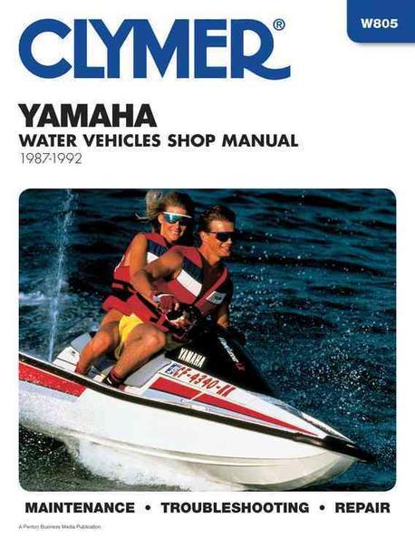 Clymer Yamaha Water Vehicles Shop Manual 1987-1992 Paperback