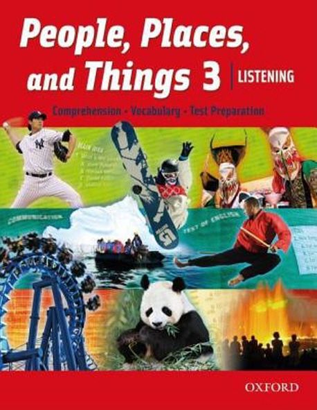 People, places, and things  listening.  3 by [series consultant, Lin Lougheed]