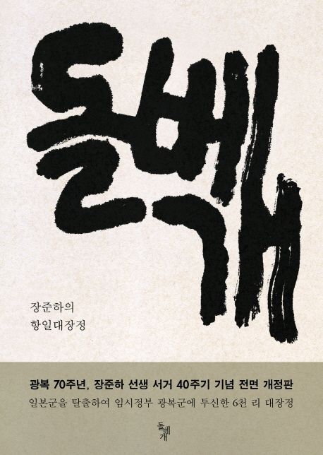 돌베개: 장준하의 항일대장정 