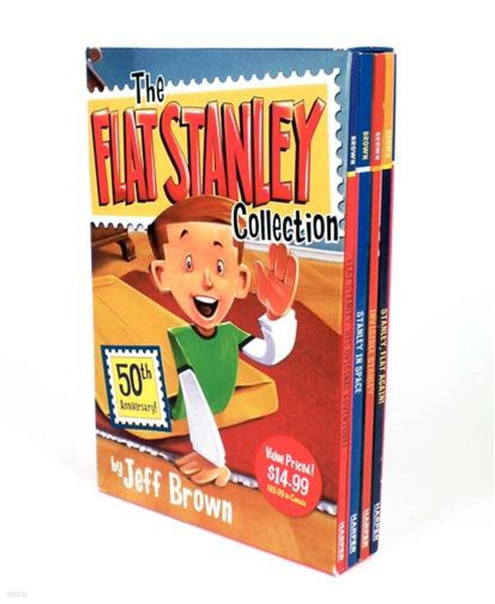 The Flat Stanley Collection Box Set: Flat Stanley, Invisible Stanley, Stanley in Space, and Stanley, Flat Again! (Flat Stanley, Invisible Stanley, Stanley in Space, and Stanley, Flat Again!)
