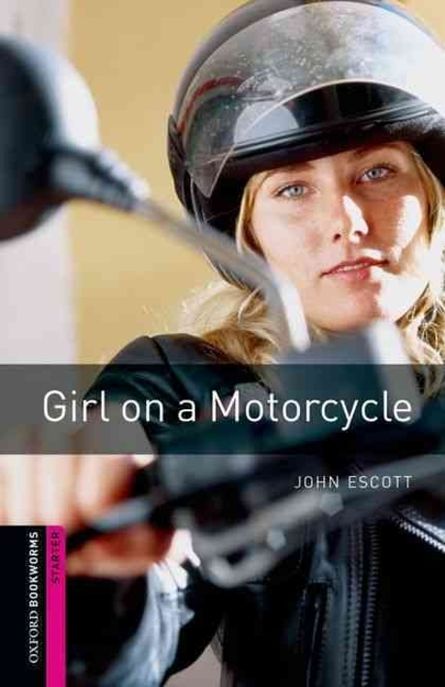 Girl on a motorcycle