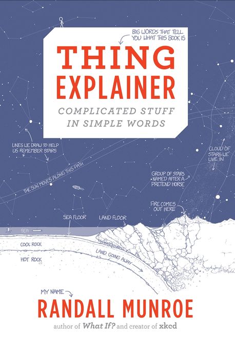 Thing explainer  : complicated stuff in simple words : Randall Munroe.