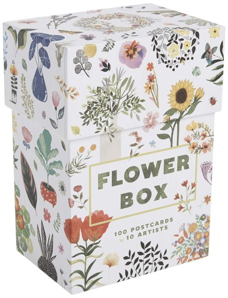 Flower Box : 100 Postcards by 10 artists (100 Postcards by 10 Artists)