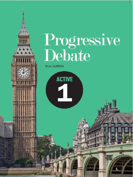 Progressive debate. 1 : active