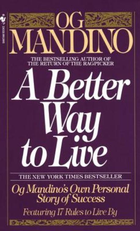 Better Way to Live Paperback