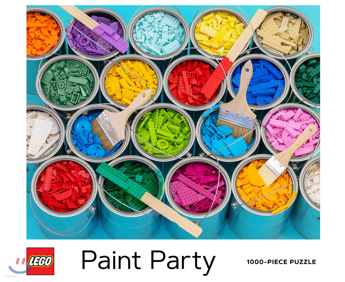 LEGO (R) Paint Party Puzzle (레고 페인트 파티 1000 피스 퍼즐)