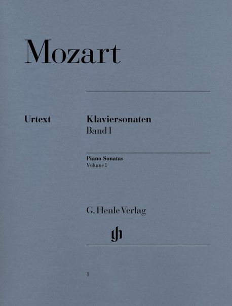 Klaviersonaten. Band I.  - [score] / W. A. Mozart ; nach Eigenschriften, Abschriften den E...