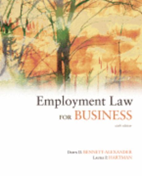 Employment Law for Business Paperback