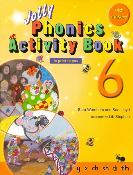 Jolly Phonics Activity Book 6 (in print letters) (정자체 (in print letters))