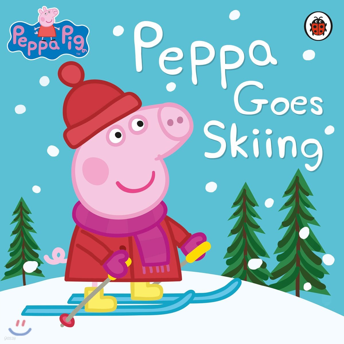 Peppa goes skiing 표지