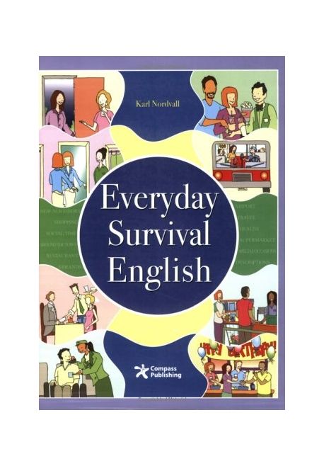 Everyday Survival English (Audio CD 1장 포함) (일상 생활 영어 단어 / 회화 / 숙어)