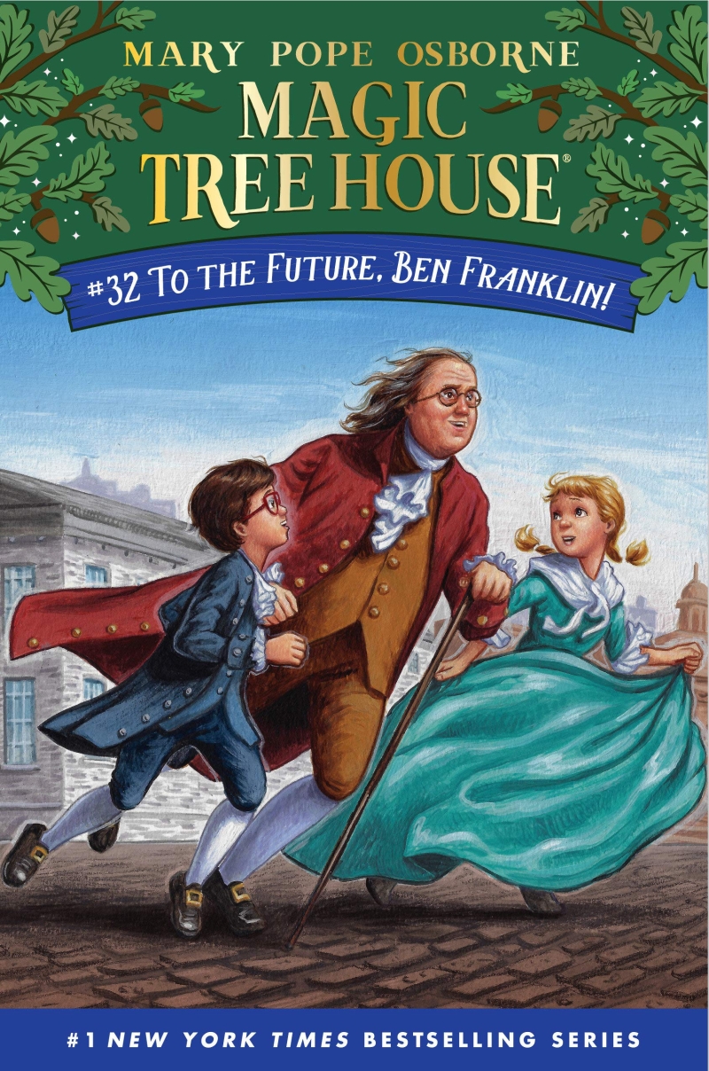 Magic Tree House. 59, To the future, Ben Franklin! 표지
