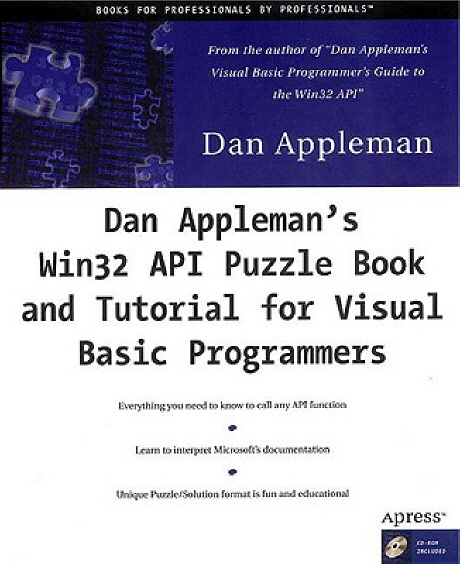 Dan Appleman’s Win32 Api Puzzle Book and Tutorial for Visual Basic Programmers 반양장